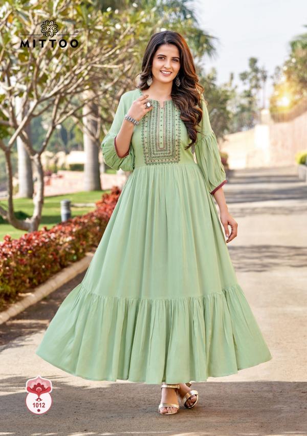 Mittoo Pankhi Ethnic Wear Anarkali Kurti Collection